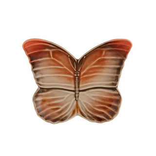 Bordallo Pinheiro Cloudy Butterflies bread and butter plate 22x22 cm. - 8.66x8.66 in. - Buy now on ShopDecor - Discover the best products by BORDALLO PINHEIRO design