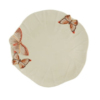 Bordallo Pinheiro Cloudy Butterflies dinner plate 30 cm - 11.82 in - Buy now on ShopDecor - Discover the best products by BORDALLO PINHEIRO design