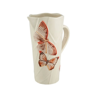 Bordallo Pinheiro Cloudy Butterflies pitcher - Buy now on ShopDecor - Discover the best products by BORDALLO PINHEIRO design