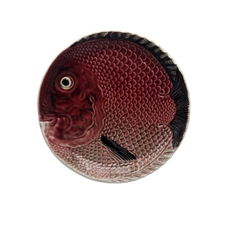 Bordallo Pinheiro Fish dinner plate 18.5 cm - 7.29 in - Buy now on ShopDecor - Discover the best products by BORDALLO PINHEIRO design