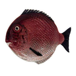 Bordallo Pinheiro Fish dinner plate 27.5 cm - 10.83 inch - Buy now on ShopDecor - Discover the best products by BORDALLO PINHEIRO design