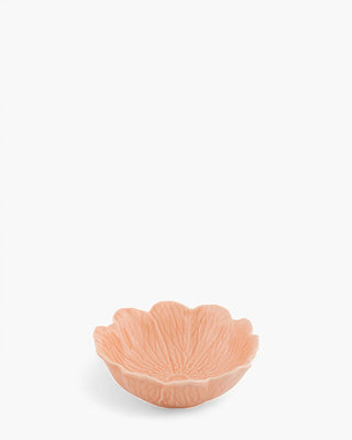 Bordallo Pinheiro Flora bowl Pink 17 cm. - 6.7 in. - Buy now on ShopDecor - Discover the best products by BORDALLO PINHEIRO design