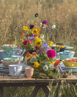 Bordallo Pinheiro Flora coffee cup - Buy now on ShopDecor - Discover the best products by BORDALLO PINHEIRO design