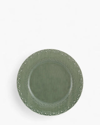 Bordallo Pinheiro Flora plate Bordallo Pinheiro Anthracite 29 cm. - 11.4 in. - Buy now on ShopDecor - Discover the best products by BORDALLO PINHEIRO design