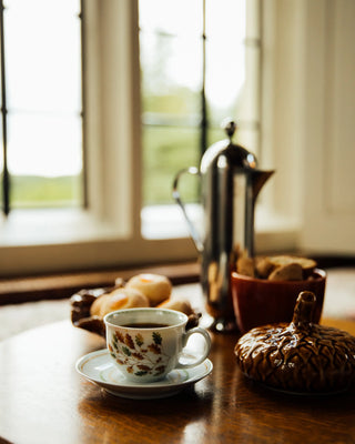 Bordallo Pinheiro Gudrun cup and saucer - Buy now on ShopDecor - Discover the best products by BORDALLO PINHEIRO design