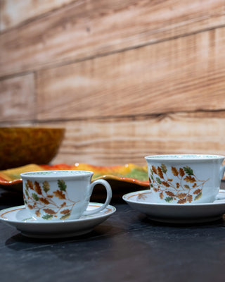 Bordallo Pinheiro Gudrun cup and saucer - Buy now on ShopDecor - Discover the best products by BORDALLO PINHEIRO design