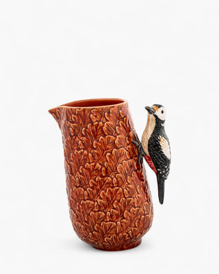 Bordallo Pinheiro Gudrun medium pitcher with Woodpecker - Buy now on ShopDecor - Discover the best products by BORDALLO PINHEIRO design