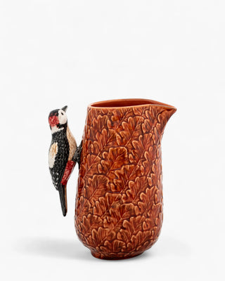 Bordallo Pinheiro Gudrun medium pitcher with Woodpecker - Buy now on ShopDecor - Discover the best products by BORDALLO PINHEIRO design