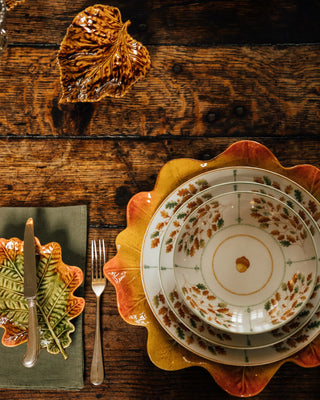 Bordallo Pinheiro Gudrun small birch leaf plate - Buy now on ShopDecor - Discover the best products by BORDALLO PINHEIRO design