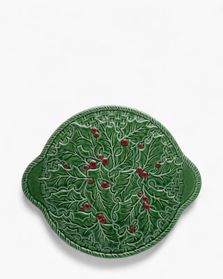 Bordallo Pinheiro Holly/Azevinho cake plate - Buy now on ShopDecor - Discover the best products by BORDALLO PINHEIRO design