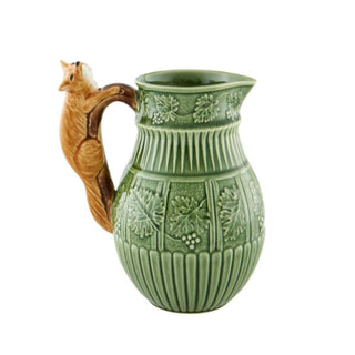 Bordallo Pinheiro Pitchers Fox pitcher - Buy now on ShopDecor - Discover the best products by BORDALLO PINHEIRO design