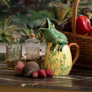 Bordallo Pinheiro Pitchers Frog pitcher - Buy now on ShopDecor - Discover the best products by BORDALLO PINHEIRO design