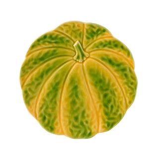 Bordallo Pinheiro Pumpkin dinner plate 22 cm - 8.67 in - Buy now on ShopDecor - Discover the best products by BORDALLO PINHEIRO design