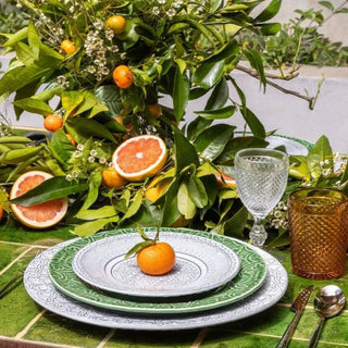 Bordallo Pinheiro Rua Nova dinner plate diam. 28 cm. - Buy now on ShopDecor - Discover the best products by BORDALLO PINHEIRO design