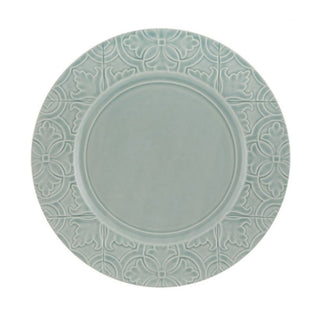 Bordallo Pinheiro Rua Nova dinner plate diam. 28 cm. Bordallo Pinheiro Morning Blue - Buy now on ShopDecor - Discover the best products by BORDALLO PINHEIRO design