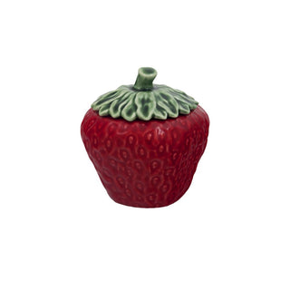 Bordallo Pinheiro Strawberry tureen 0.45 lt - 0.48 qt - Buy now on ShopDecor - Discover the best products by BORDALLO PINHEIRO design