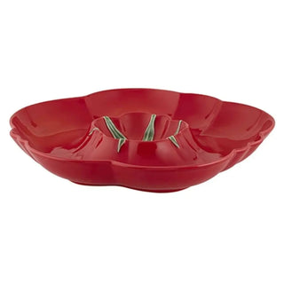 Bordallo Pinheiro Tomate aperitifs plate 38 cm. - 14.96 in. - Buy now on ShopDecor - Discover the best products by BORDALLO PINHEIRO design