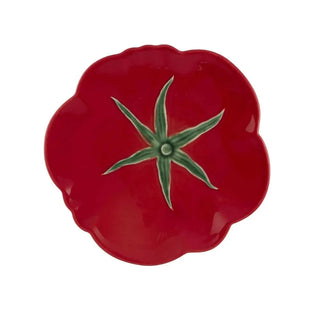 Bordallo Pinheiro Tomate dinner plate 21 cm - 8.27 in - Buy now on ShopDecor - Discover the best products by BORDALLO PINHEIRO design