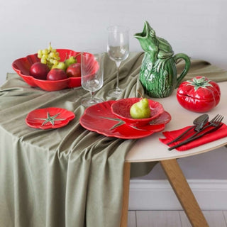 Bordallo Pinheiro Tomate pasta plate - Buy now on ShopDecor - Discover the best products by BORDALLO PINHEIRO design