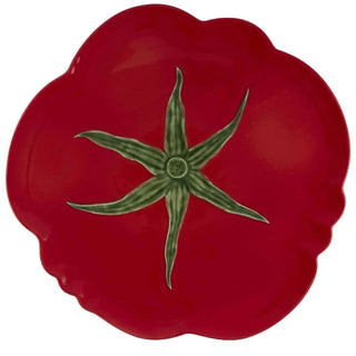 Bordallo Pinheiro Tomate pizza plate 43 cm - 16.93 in - Buy now on ShopDecor - Discover the best products by BORDALLO PINHEIRO design