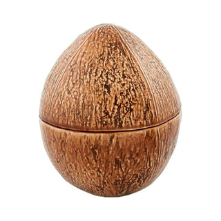 Bordallo Pinheiro Tropical Fruits box Coconut h. 25.4 cm. - Buy now on ShopDecor - Discover the best products by BORDALLO PINHEIRO design