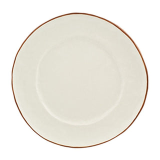 Bordallo Pinheiro Tropical Fruits dinner plate Coconut 27.6 cm. - 10.86 in. - Buy now on ShopDecor - Discover the best products by BORDALLO PINHEIRO design