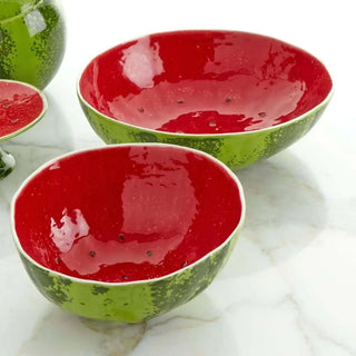 Bordallo Pinheiro Watermelon salad bowl - Buy now on ShopDecor - Discover the best products by BORDALLO PINHEIRO design