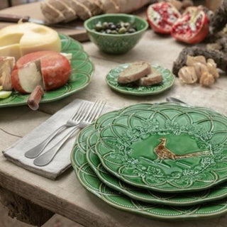 Bordallo Pinheiro Woods fruit plate diam. 24 cm. - Buy now on ShopDecor - Discover the best products by BORDALLO PINHEIRO design