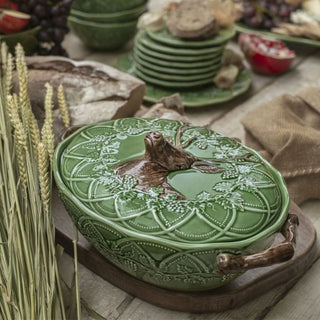 Bordallo Pinheiro Woods Deer tureen 3 lt. - 3.17 qt. - Buy now on ShopDecor - Discover the best products by BORDALLO PINHEIRO design