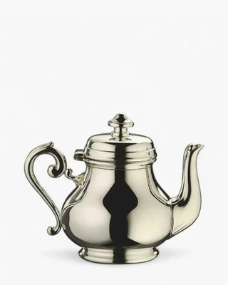 Broggi Ambasciata teapot silver plated nickel 100 cl - 33.81 oz - Buy now on ShopDecor - Discover the best products by BROGGI design