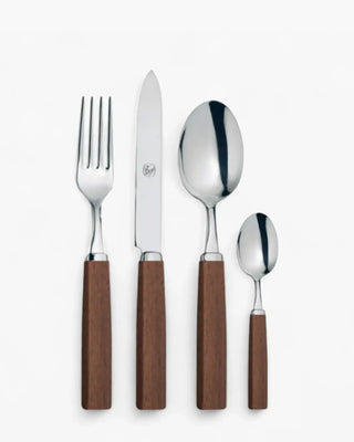 Broggi Dakar 24-piece cutlery set Brown - Buy now on ShopDecor - Discover the best products by BROGGI design