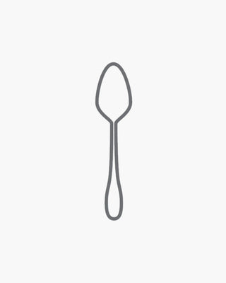 Broggi Gaia moka spoon polished steel - Buy now on ShopDecor - Discover the best products by BROGGI design