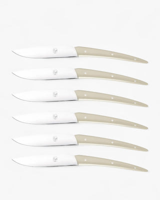 Broggi Java set 6 steak knives Ivory - Buy now on ShopDecor - Discover the best products by BROGGI design
