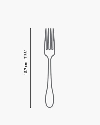 Broggi Medici Dessert Fork polished steel - Buy now on ShopDecor - Discover the best products by BROGGI design