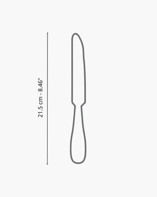 Broggi Medici Dessert knife solid handle polished steel - Buy now on ShopDecor - Discover the best products by BROGGI design