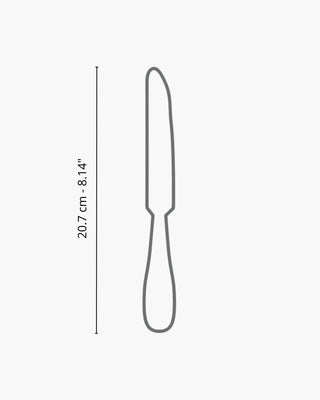 Broggi Metropolitan dessert knife stainless steel - Buy now on ShopDecor - Discover the best products by BROGGI design