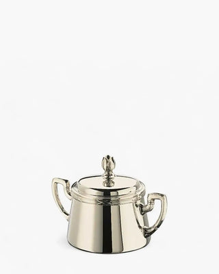 Broggi Rubans sugar bowl silver plated nickel 140 gr - 4.94 oz - Buy now on ShopDecor - Discover the best products by BROGGI design