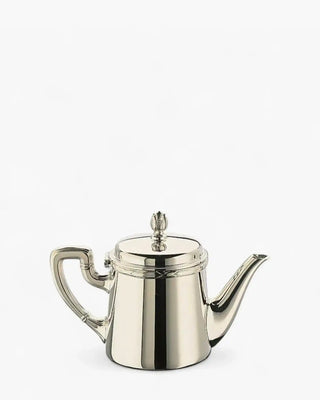 Broggi Rubans teapot silver plated nickel 50 cl - 0.53 qt - Buy now on ShopDecor - Discover the best products by BROGGI design