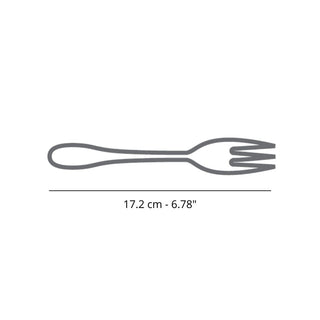 Broggi Sedona cake fork stainless steel - Buy now on ShopDecor - Discover the best products by BROGGI design