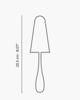 Broggi Sedona Cake Server stainless steel - Buy now on ShopDecor - Discover the best products by BROGGI design