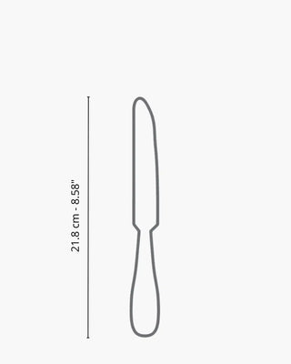 Broggi Sedona dessert knife solid handle stainless steel - Buy now on ShopDecor - Discover the best products by BROGGI design