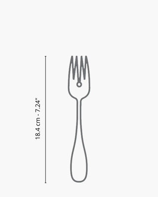 Broggi Sedona Fish Fork stainless steel - Buy now on ShopDecor - Discover the best products by BROGGI design