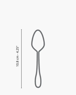 Broggi Sedona moka spoon stainless steel - Buy now on ShopDecor - Discover the best products by BROGGI design