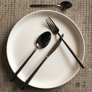 Broggi Stiletto Black table fork black pvd - Buy now on ShopDecor - Discover the best products by BROGGI design