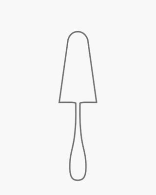 Broggi Stiletto Cake server stainless steel - Buy now on ShopDecor - Discover the best products by BROGGI design