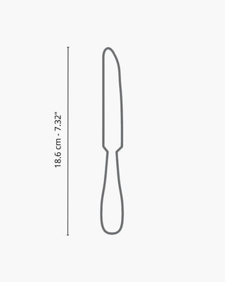 Broggi Stiletto Dessert knife solid handle stainless steel - Buy now on ShopDecor - Discover the best products by BROGGI design