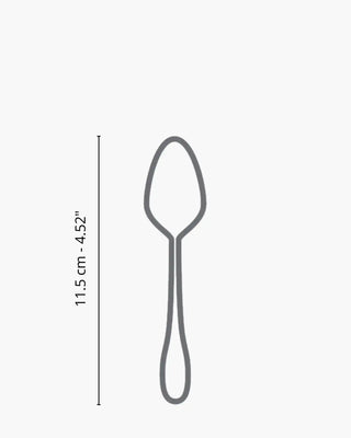 Broggi Stiletto Moka spoon stainless steel - Buy now on ShopDecor - Discover the best products by BROGGI design