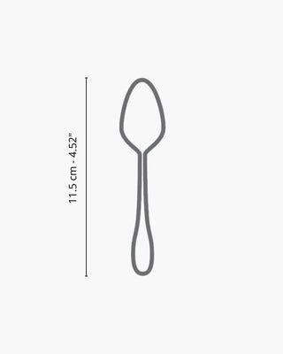 Broggi Stiletto Moka spoon stainless steel - Buy now on ShopDecor - Discover the best products by BROGGI design