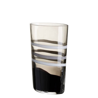 Carlo Moretti Arco 238 vase dark brown in Murano glass h 26.5 cm - Buy now on ShopDecor - Discover the best products by CARLO MORETTI design