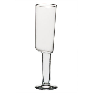 Carlo Moretti Asimmetrico flute glass in Murano glass - Buy now on ShopDecor - Discover the best products by CARLO MORETTI design